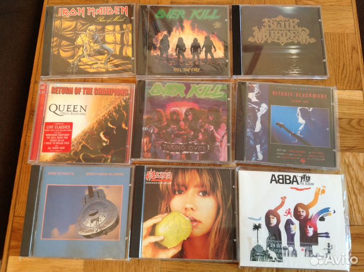 CD фирма Nazareth, Saxon, CC Catch, Modern Talking