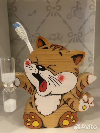 Стакан для зубных щеток песочные часы Bartolucci