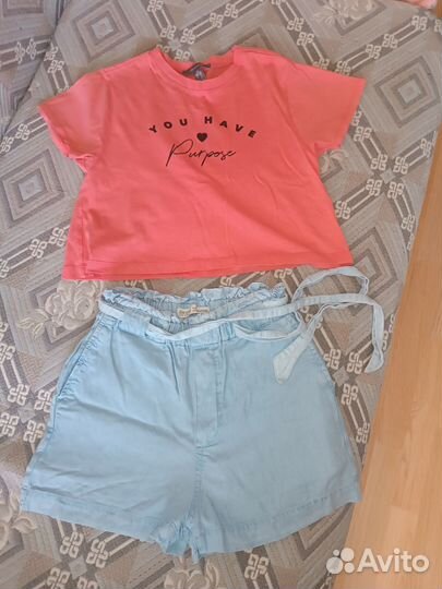 Комплект футболка и шорты