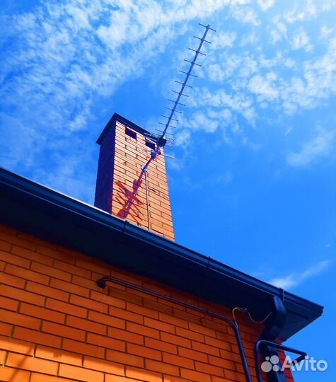 Установка, ремонт любых тв антенн