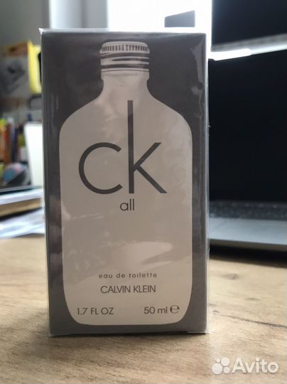 Туалетная вода Calvin Klein All 50 мл, оригинал
