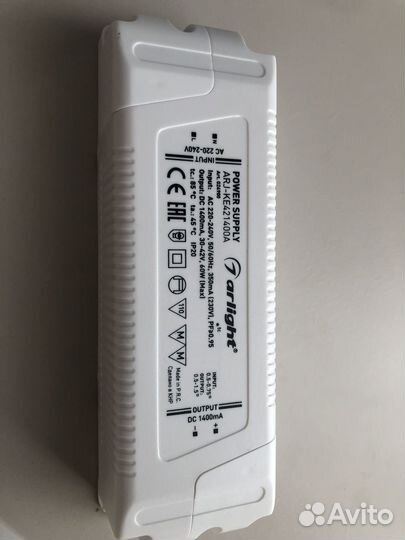 Блок питания arlight для led светильника rondo