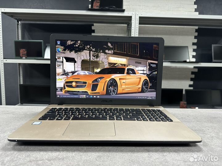 Мощный ноутбук Asus i3/8GB/SSD/256GB