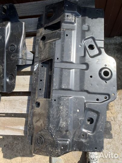 Защита двигателя land cruiser prado