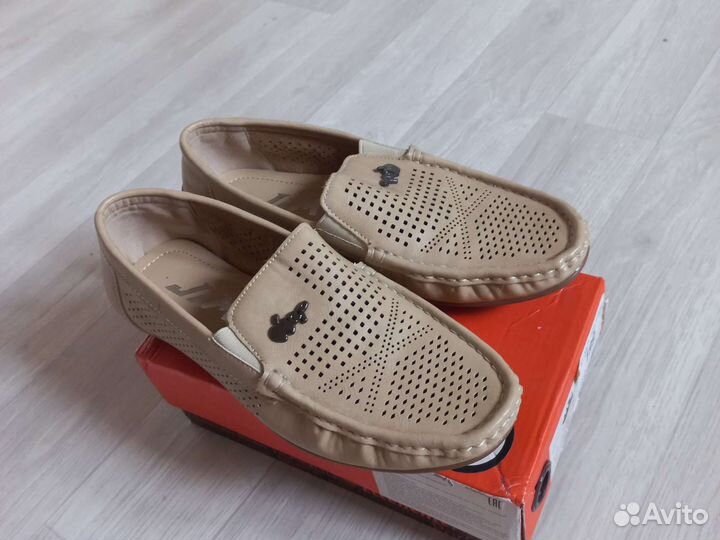 Мокасины на мальчика