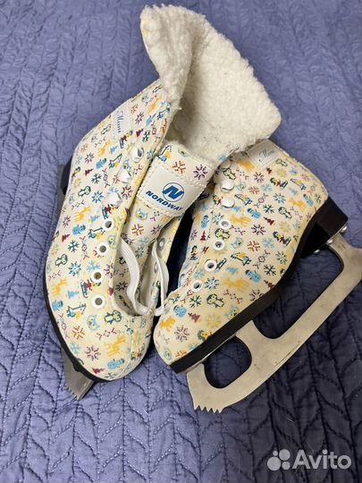 Коньки фигурные детские 30 размер