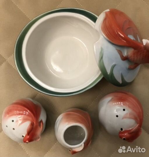 Посуда Lefard, серия рыбки