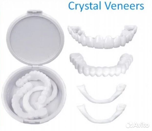 Виниры для зубов crystal veneers