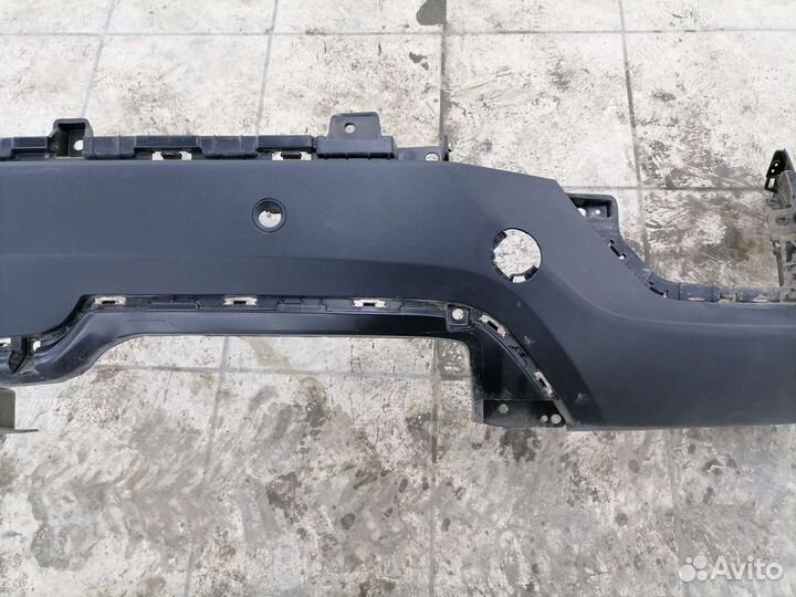 Накладка заднего бампера на Хундай Грета 2021г