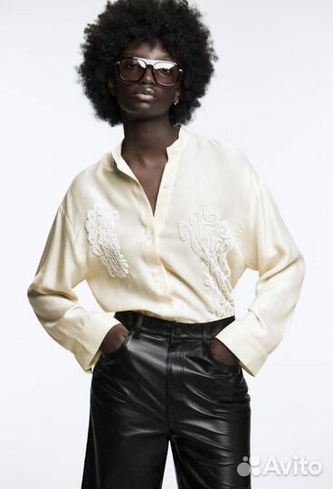 Блузка ассиметричная Zara