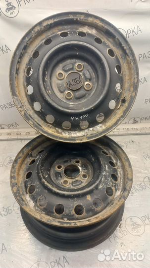 Диск Штампованные r15 4x100