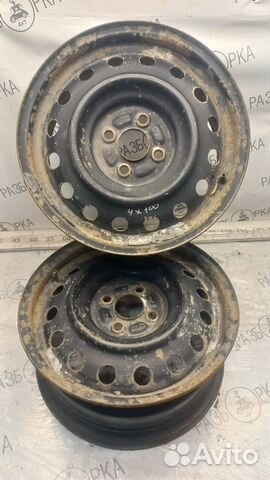 Диск Штампованные r15 4x100