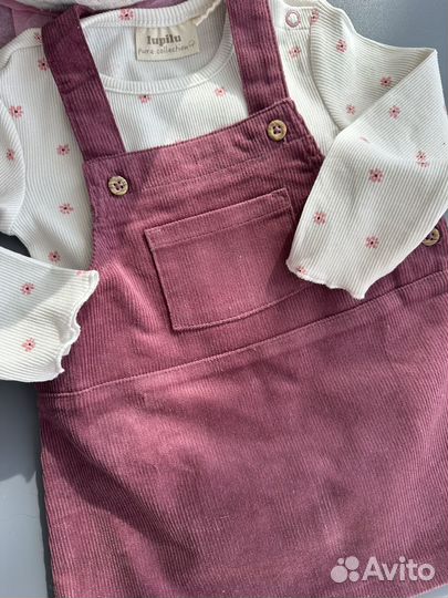 Вельветовый сарафан 68 80