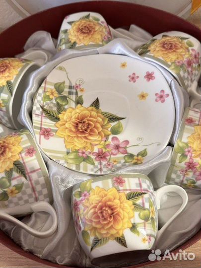 Чайный кофейный сервиз elina