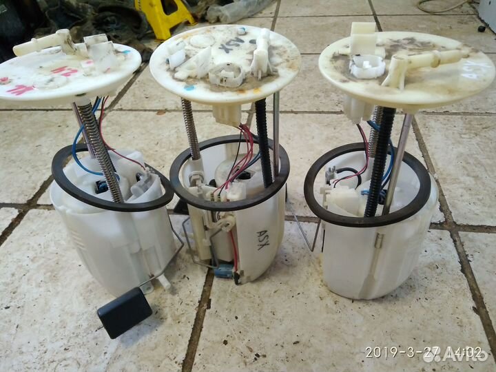 Насос топливный мицубиси асх