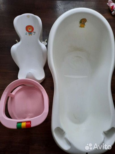 Ванночка для купания и горка