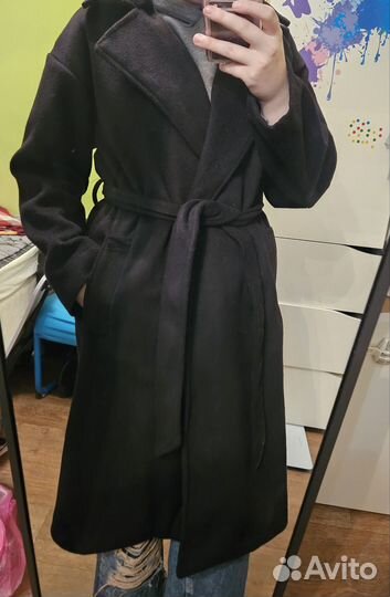 Женское черное пальто New Yorker 42-44
