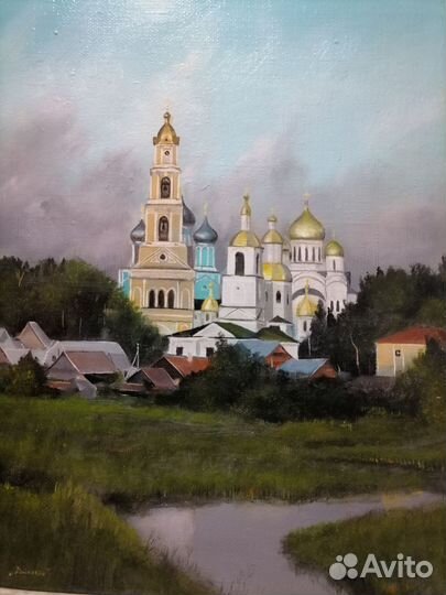 Картина маслом на холсте ручная работа