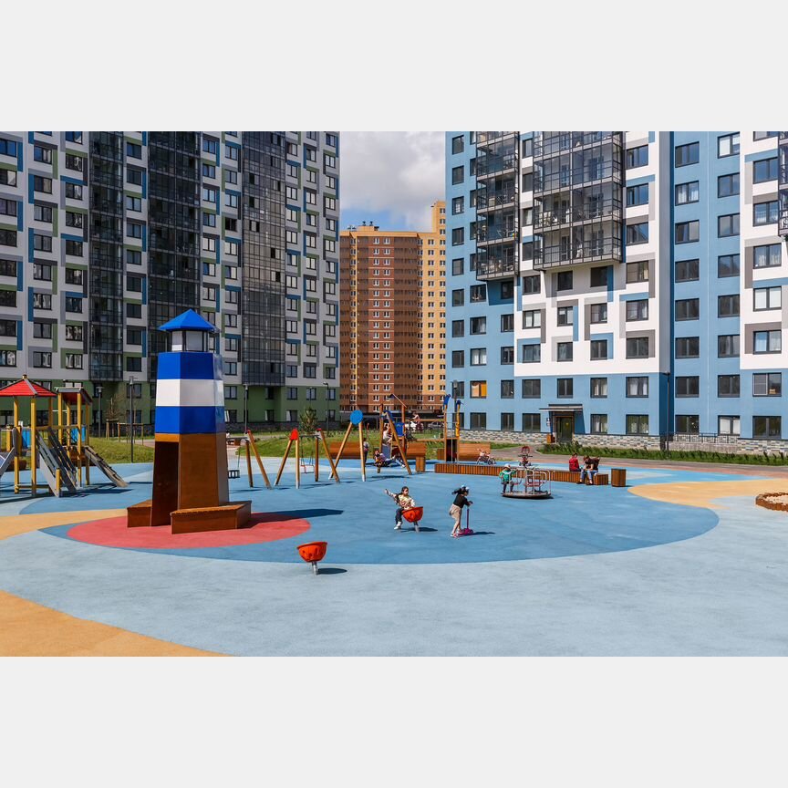 2-к. квартира, 61,2 м², 12/15 эт.