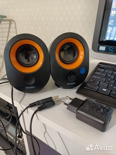 Колонки 2.0 с питанием USB