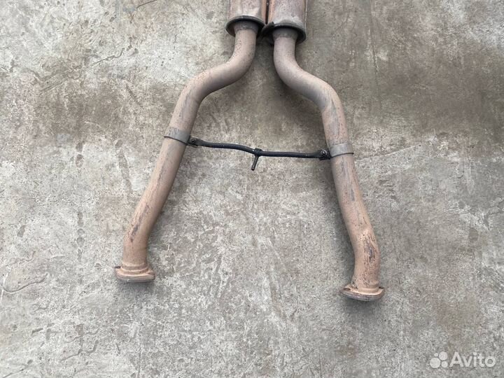 Б/У выхлопная система (глушитель ) Bmw 7-Series