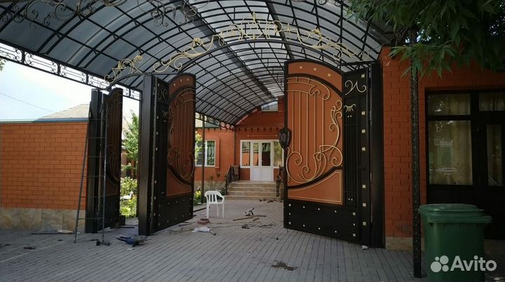 Кованные ворота