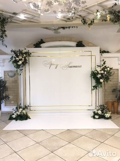 Декор свадьбы, свадебное оформление зала