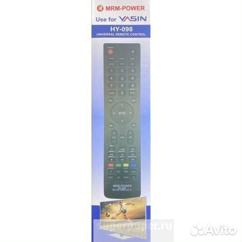Пульт для телевизора Yasin HY-098 LCD/LED TV