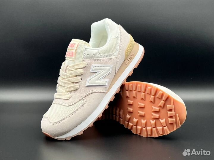 Женские Кроссовки NEW balance 574 Lux