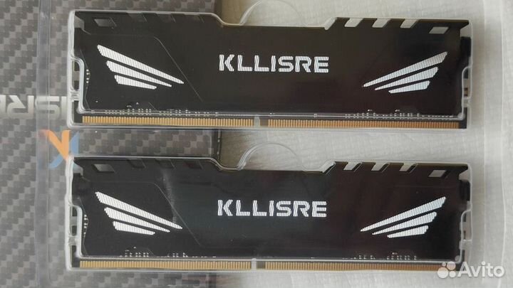 Память оперативная kllisre DDR4 16Gb 3200MHz (2шт)