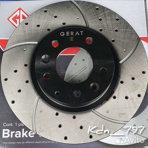 Тормозные диски Gerat на Mazda 6/Мазда 6 GH купить в Москве Gerat ...
