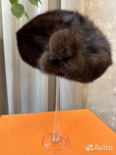 Шапка норковая берет