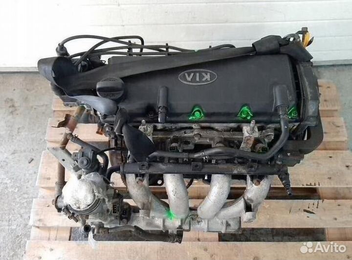 Двигатель Kia Rio 1.3 82лс A3E 2004