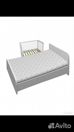 Кроватка детская приставная Фея 100
