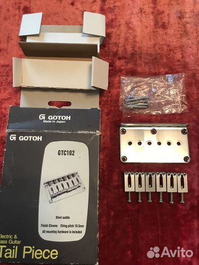 Бриджи Gotoh и струнодержатель для гитар