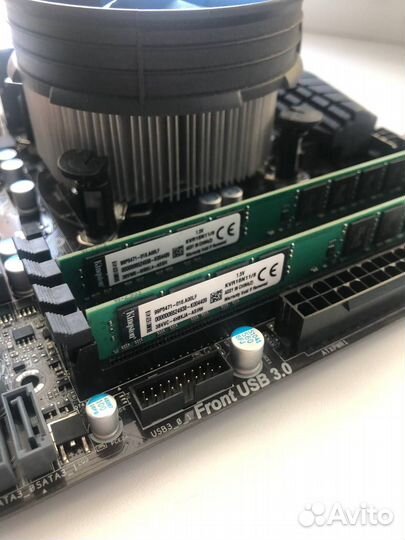 Материнская плата 1155 z77 pro3/Проц e3 1270/16gb