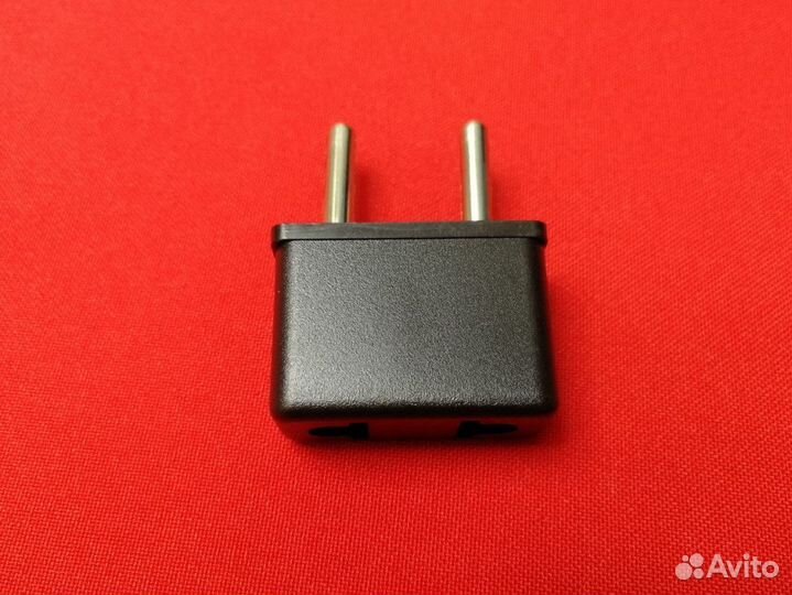 Сетевой переходник евро-1М Black