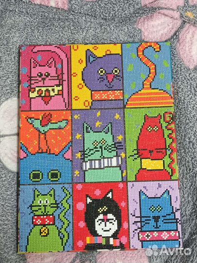 Готовая алмазная мазайка