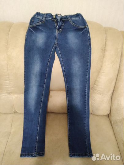 Джинсы стрейч для девочки 152 разм