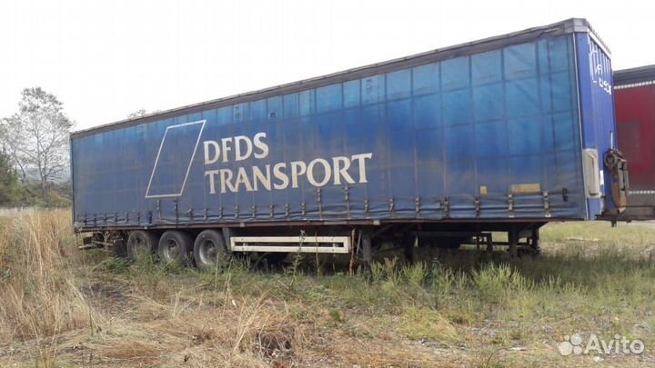 Полуприцеп тентованный Krone SD, 2002