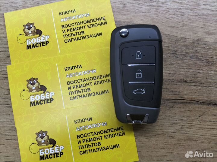 Автомобильный ключ Hyundai Elantra id47 аналог