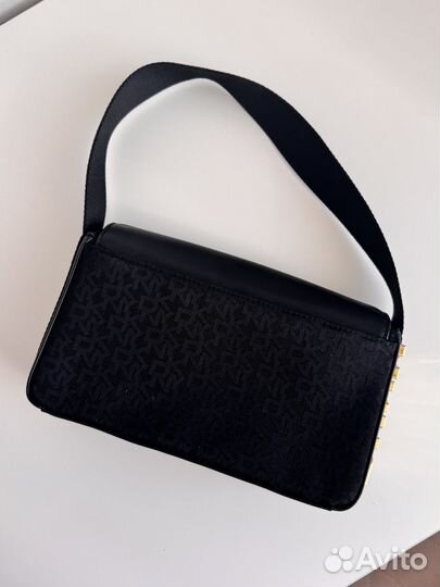 Сумка dkny черная на плечо