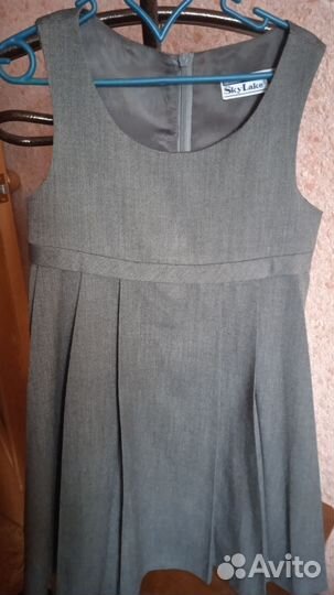 Сарафан школьный 128