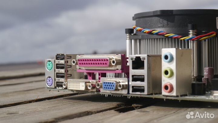 Комплект (Материнская плата, проц, озу, кулер)