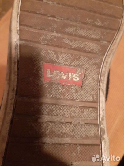 Кеды Levis кожа