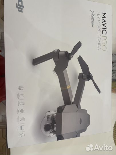 Квадрокоптер dji mavic pro platinum