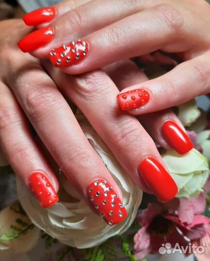 Наращивание ногти ресницы