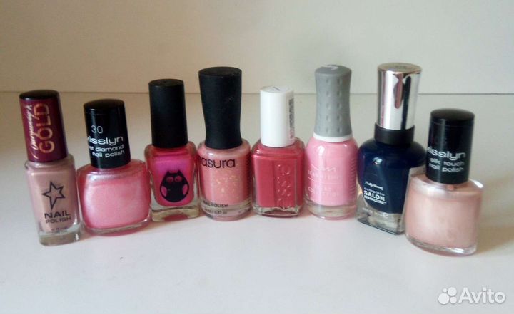 Лаки Masura, essie, Stellary, Sally Hansen, пакет