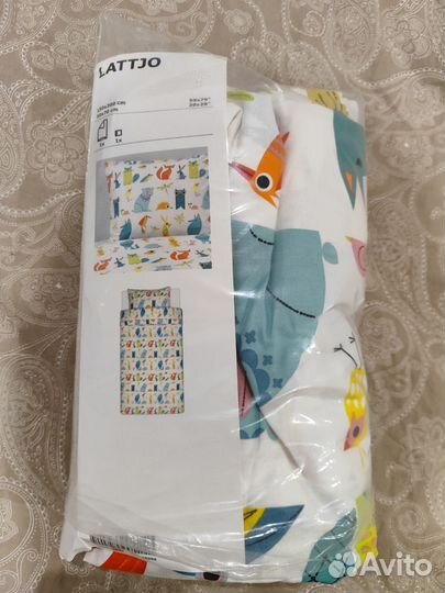 Новое детское постельное белье IKEA