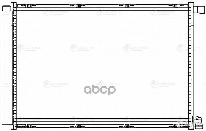 Радиатор кондиц. для а/м Mercedes-Benz S (W222